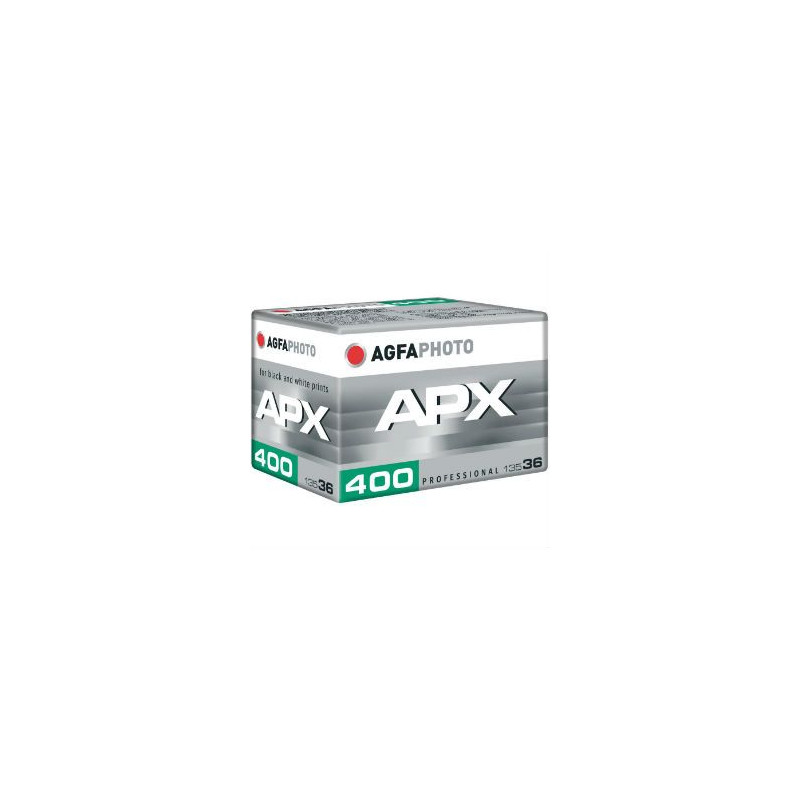 Agfa APX 400 – Pellicola In Bianco E Nero 35mm, 36 Pose, Confezione Da 5 Rulli, Sensibilità ISO 400