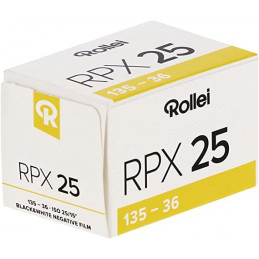 ROLLEI RPX 25 135/36 25 ISO RULLINO SINGOLO | Fcf Forniture Cine Foto