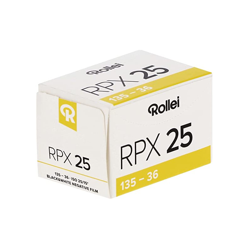 ROLLEI RPX 25 135/36 25 ISO RULLINO SINGOLO | Fcf Forniture Cine Foto