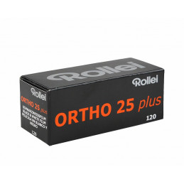 ROLLEI ORTHO 25 PLUS 120 25 ISO RULLINO SINGOLO | Fcf Forniture Cine Foto