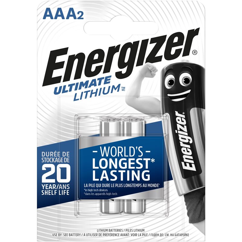 ENERGIZER BATTERIA MINI STILO AAA2 | Fcf Forniture Cine Foto