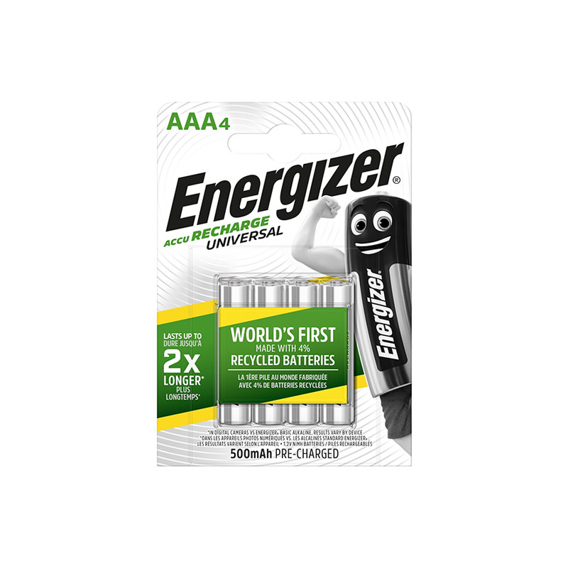 ENERGIZER BATTERIA MINI STILO AAA RICARICABILE | Fcf Forniture Cine Foto