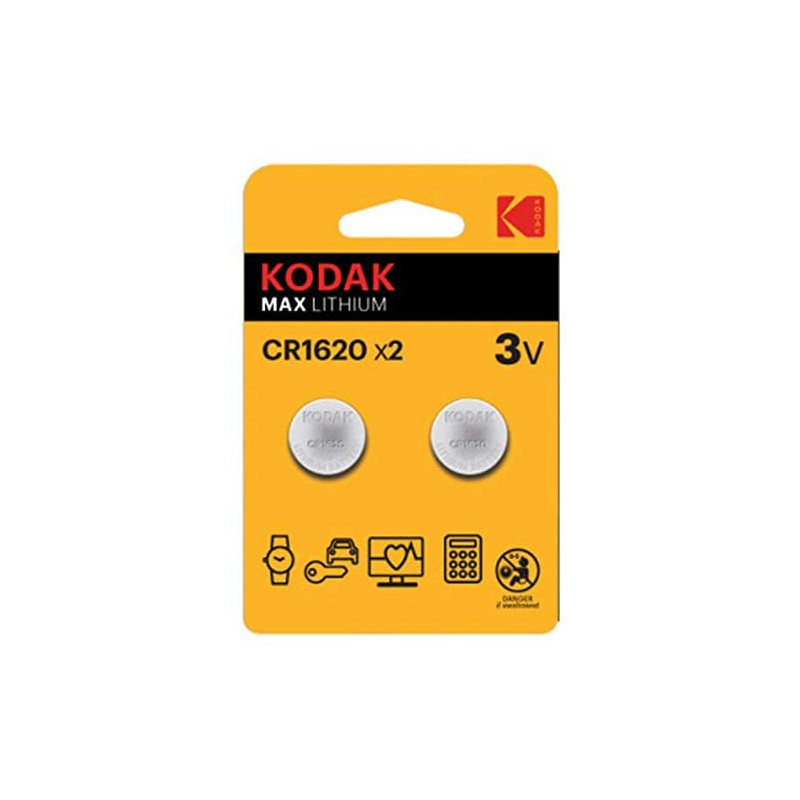 KODAK BATTERIA CR1620 | Fcf Forniture Cine Foto