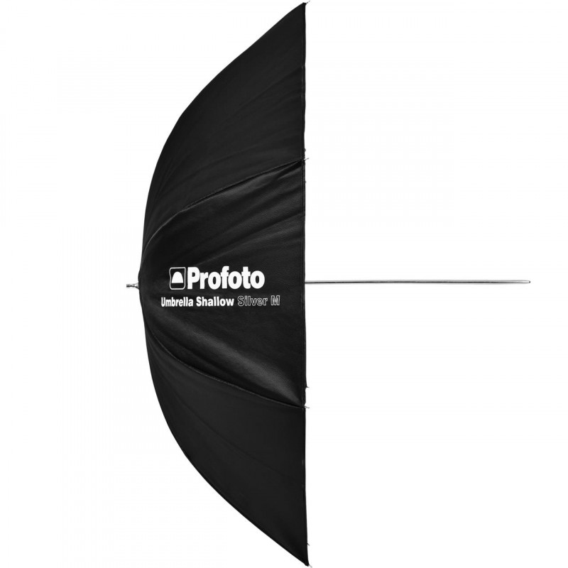 PROFOTO UMBRELLA SHALLOW SILVER M 105cm | Fcf Forniture Cine Foto