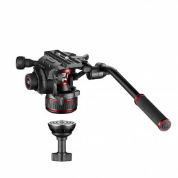 MANFROTTO MVK608TWINMA KIT VIDEO NITROTECH 608 TREPPIEDE DOPPIO TUBO ALLUMINIO | Fcf Forniture Cine Foto