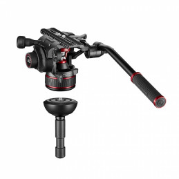 MANFROTTO MVK612TWINGA KIT VIDEO NITROTECH 612 TREPPIEDE TUO DOPPIO ALLUMINIO | Fcf Forniture Cine Foto