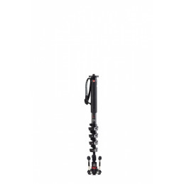 MANFROTTO MVMXPROC5 MONOPIEDE VIDEO XPRO+, CARBONIO, 5 SEZIONI, BASE FLUIDA | Fcf Forniture Cine Foto