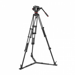 MANFROTTO MVK504XTWINGA TESTA VIDEO FLUIDA MANFROTTO 504X E TREPPIEDE 2 TUBI ALLUMINIO CON SC | Fcf Forniture Cine Foto