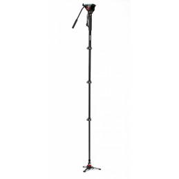 MANFROTTO MVMXPRO500 MONOPIEDE VIDEO XPRO+ CON BASE FLUIDA E TESTA VIDEO | Fcf Forniture Cine Foto