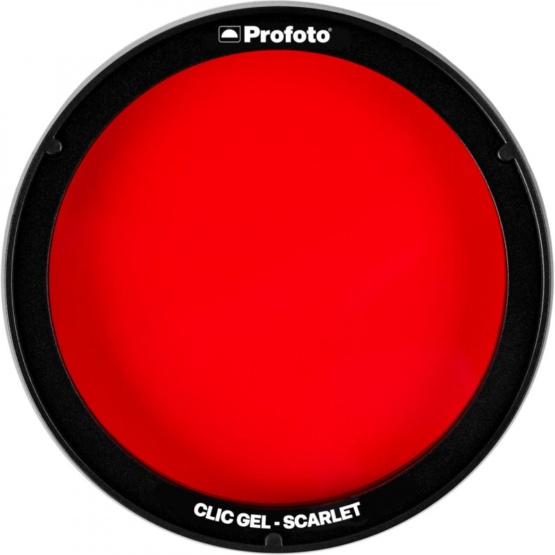 PROFOTO CLIC GEL SCARLET | Fcf Forniture Cine Foto