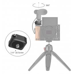 SMALLRIG COLD SHOE RUOTABILE VITA SINGOLA DA 1/4-20 | Fcf Forniture Cine Foto