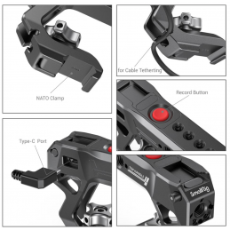 SMALLRIG 2880 TOP HANDLE NATO CON CONTROLLO REMOTO PER PANASONIC MIRRORLESS | Fcf Forniture Cine Foto