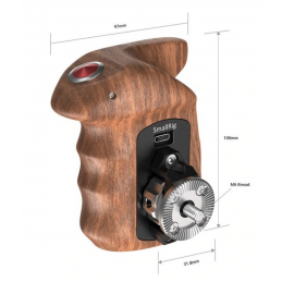 SMALLRIG HSR2511 MANIGLIA LATERALE DESTRA IN LEGNO CON TRIGGER PER SONY | Fcf Forniture Cine Foto