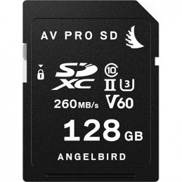 ANGELBIRD 128GB V60 AV PRO MK2 UHS-II SDXC | Fcf Forniture Cine Foto