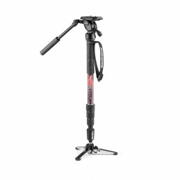 MANFROTTO MVMELMIIA4LIVE KIT MONOPIEDE VIDEO ELEMENT MII ALLUMINIO CON TESTA FLUIDA | Fcf Forniture Cine Foto