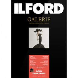 ILFORD 13X18 GOLD FIBRE GLOSS 50 FOGLI 310GSM | Fcf Forniture Cine Foto