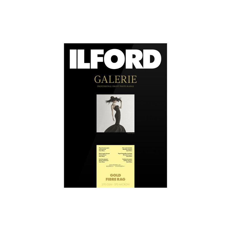 ILFORD A4 GOLD FIBRE RAG 25 FOGLI 270GSM | Fcf Forniture Cine Foto