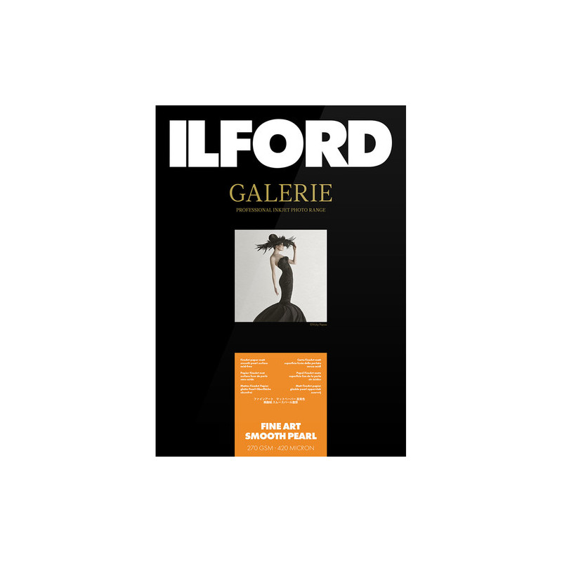 ILFORD A4 FINE ART SMOOTH PEARL 25 FOGLI 270GSM | Fcf Forniture Cine Foto