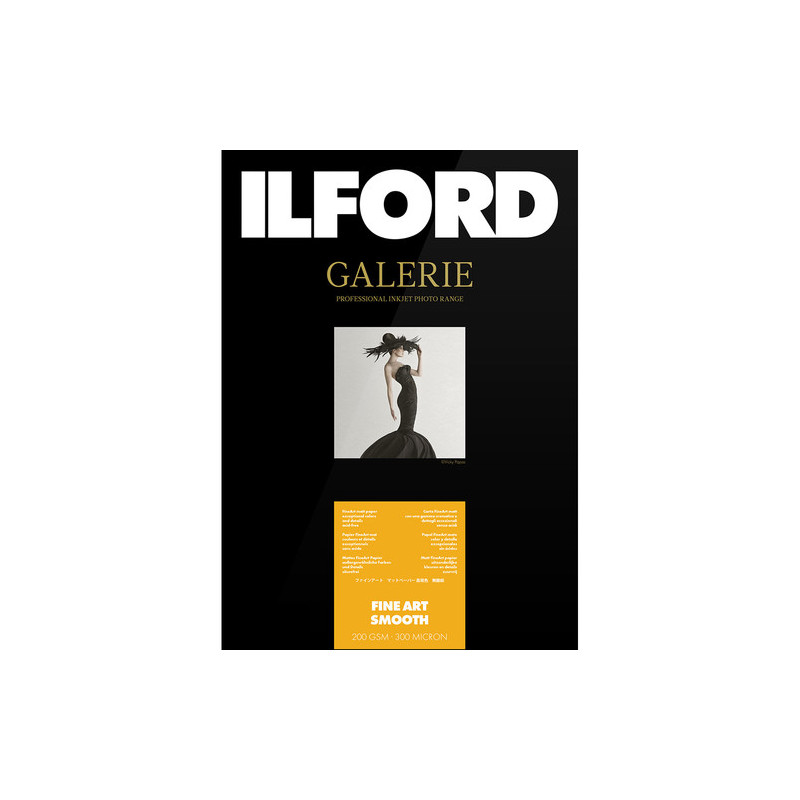 ILFORD A4 FINE ART SMOOTH 25 FOGLI 200GSM | Fcf Forniture Cine Foto