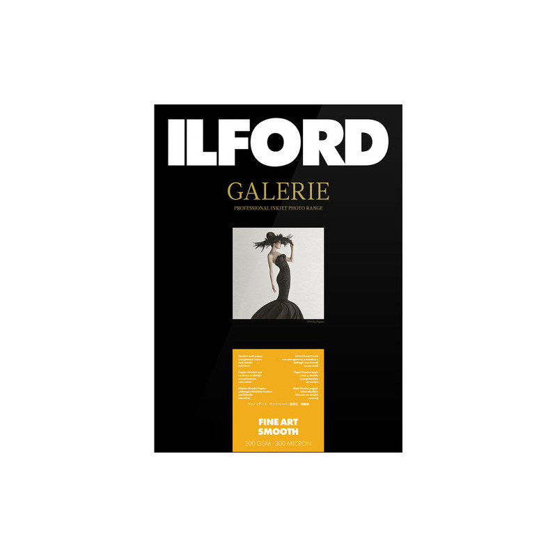 ILFORD A3+ FINE ART SMOOTH 25 FOGLI 200GSM | Fcf Forniture Cine Foto