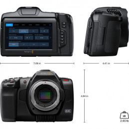 BLACKMAGIC DESIGN POCKET CINEMA CAMERA 6K G2 | Fcf Forniture Cine Foto