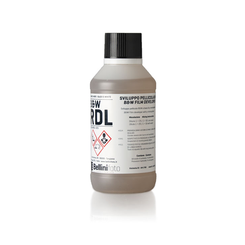 BELLINI RDL SVILUPPO PELLICOLA B&W 250ML | Fcf Forniture Cine Foto