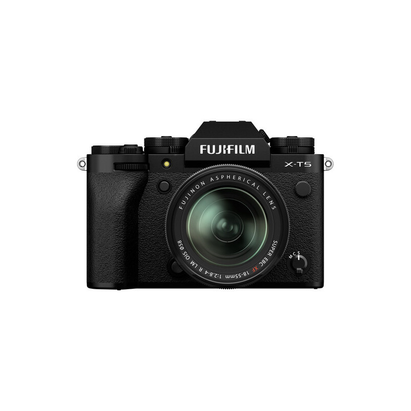 FUJIFILM X-T5 BLACK + XF 18-55mm - GARANZIA FUJIFILM ITALIA | Fcf Forniture Cine Foto