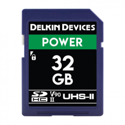 DELKIN 32GB POWER USH-II C10 U3 V90 SDHC | Fcf Forniture Cine Foto