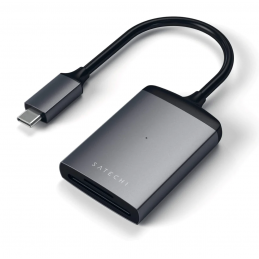 SATECHI ST-TCU3CRM LETTORE DI SCHEDE SD USH-II USB-C SPACE GRAY | Fcf Forniture Cine Foto