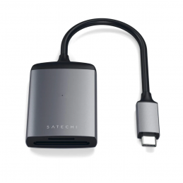 SATECHI ST-TCU3CRM LETTORE DI SCHEDE SD USH-II USB-C SPACE GRAY | Fcf Forniture Cine Foto