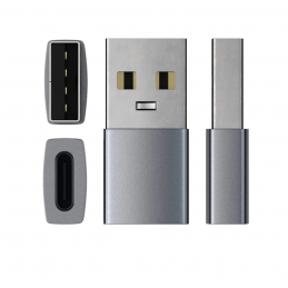 SATECHI ST-TAUCM ADATTATORE USB-A A USB-C - SPACE GRAY | Fcf Forniture Cine Foto