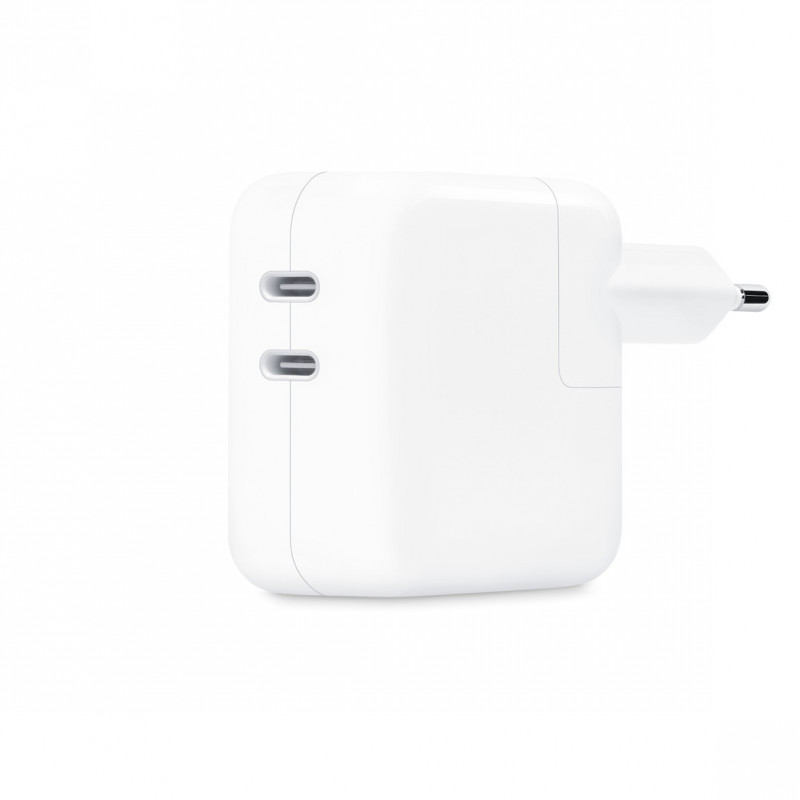 APPLE ALIMENTATORE DA 35W A DOPPIA PORTA USB‑C | Fcf Forniture Cine Foto