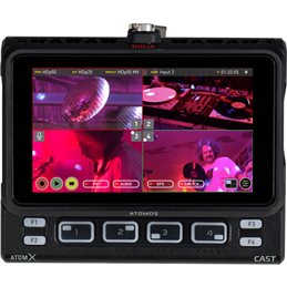 ATOMOS ATOMX CAST HDMI MULTICAMERA/SWITCHER EXPANSION FOR NINJA V/V+ | Fcf Forniture Cine Foto