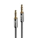 LINDY 35321 CAVO AUDIO 3.5mm CROMO LINE 1M | Fcf Forniture Cine Foto