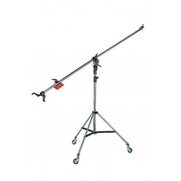 MANFROTTO 025BS GIRAFFA SUPER BOOM NERA, STATIVO CINE NERO | Fcf Forniture Cine Foto