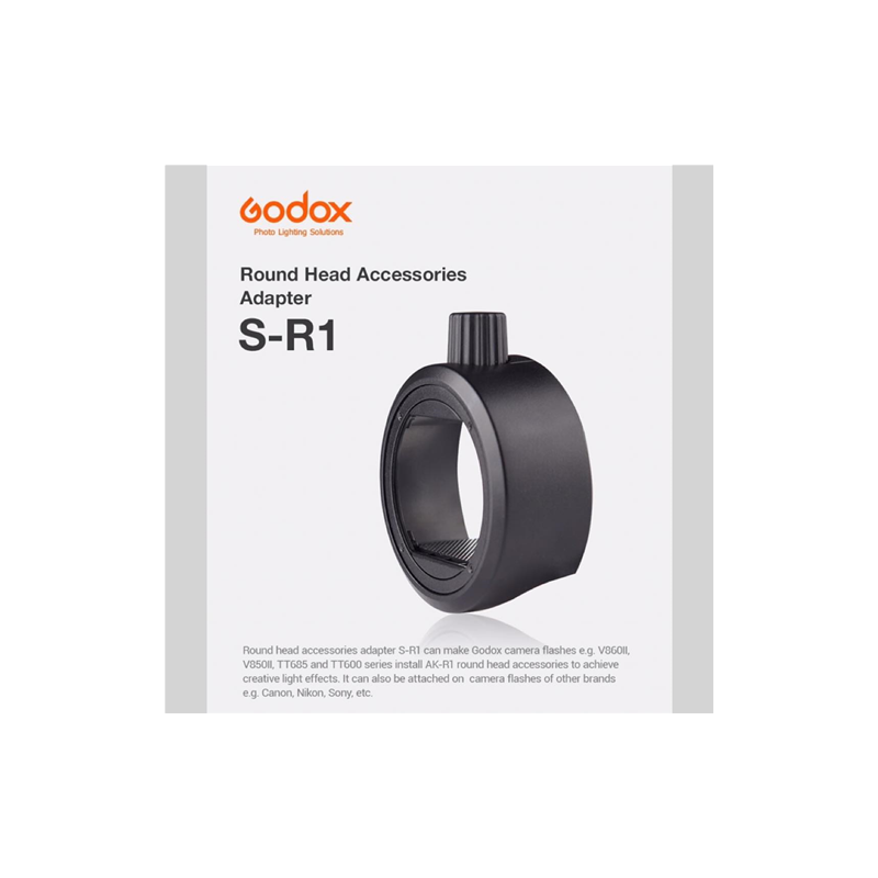 GODOX SR-1 ADATTATORE CIRCOLARE MAGNETICO PER FLASH 860-685 | Fcf Forniture Cine Foto