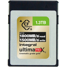 INTEGRAL 1300GB CFEXPRESS TYPE B GOLD READ 1800MB/S WRITE 1500MB/S S1500 | Fcf Forniture Cine Foto