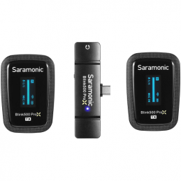SARAMONIC BLINK 500PROX KIT B6 RICEVITORE USBC + 2 TRASMETTITORI | Fcf Forniture Cine Foto