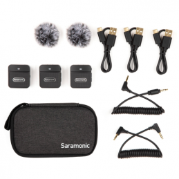 SARAMONIC BLINK 100 KIT B2 RICEVITORE + 2 TRASMETTITORI | Fcf Forniture Cine Foto