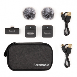 SARAMONIC BLINK 100 KIT B4 RICEVITORE IOS + 2 TRASMETTITORI | Fcf Forniture Cine Foto