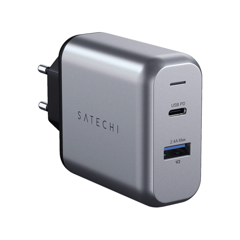 SATECHI ST-MCCAM-EU CARICABATTERIE USB-C 30W | Fcf Forniture Cine Foto