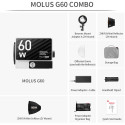 ZHIYUN MOLUS G60 COMBO ILLUMINATORE | Fcf Forniture Cine Foto Milano