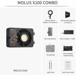 ZHIYUN MOLUS X100 COMBO ILLUMINATORE | Fcf Forniture Cine Foto