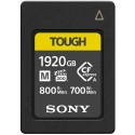 SONY 1920GB TOUGH CFEXPRESS TYPE A READ 800MB/S WRITE 700MB/S
