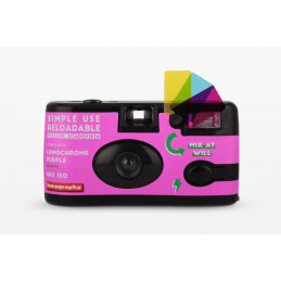 LOMOGRAPHY SIMPLE USE RICARICABILE LOCOCHROME PURPLE | Fcf Forniture Cine Foto