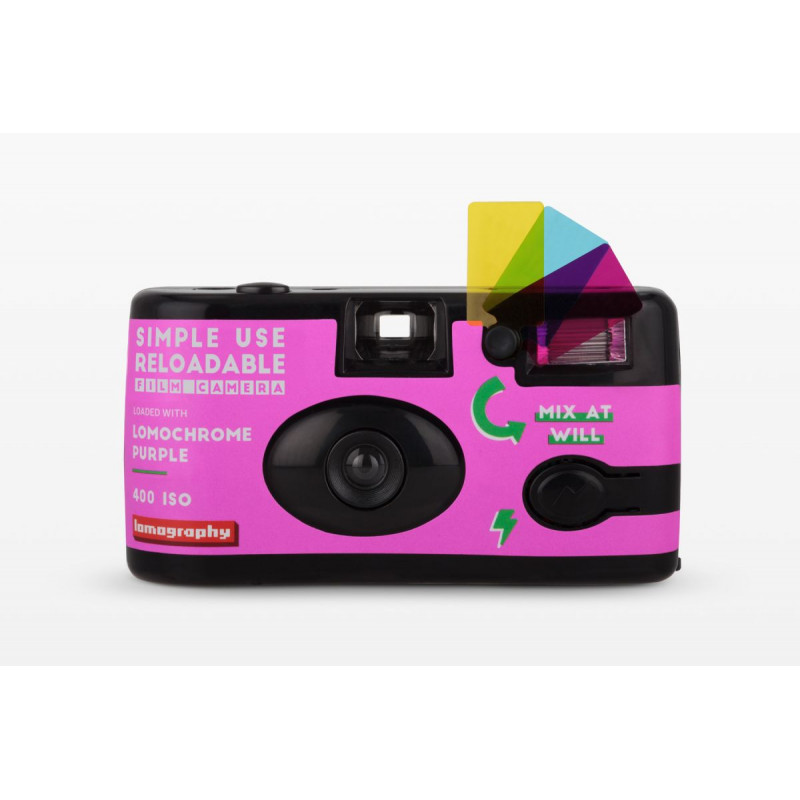 LOMOGRAPHY SIMPLE USE RICARICABILE LOCOCHROME PURPLE | Fcf Forniture Cine Foto