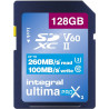 INTEGRAL 128GB V60 SDXC READ 260MB/S WRITE 100MB/S | Fcf Forniture Cine Foto