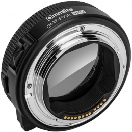 COMMELITE ANELLO ADATTATORE AUTOFOCUS CANON EF/EF-S SU CAMERA EOS R CON FILTRO ND VARIABILE | Fcf Forniture Cine Foto