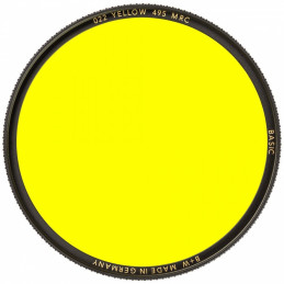 B+W FILTRO BASIC GIALLO 495 MRC 77mm | Fcf Forniture Cine Foto