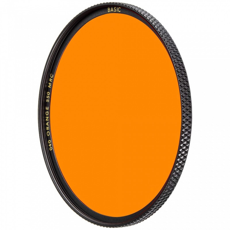 B+W FILTRO BASIC ARANCIONE 550 MRC 77mm | Fcf Forniture Cine Foto